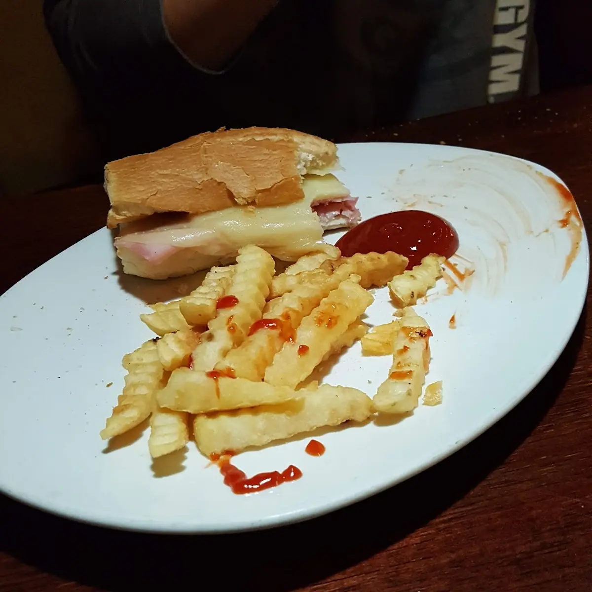 Ham and Cheese Sub