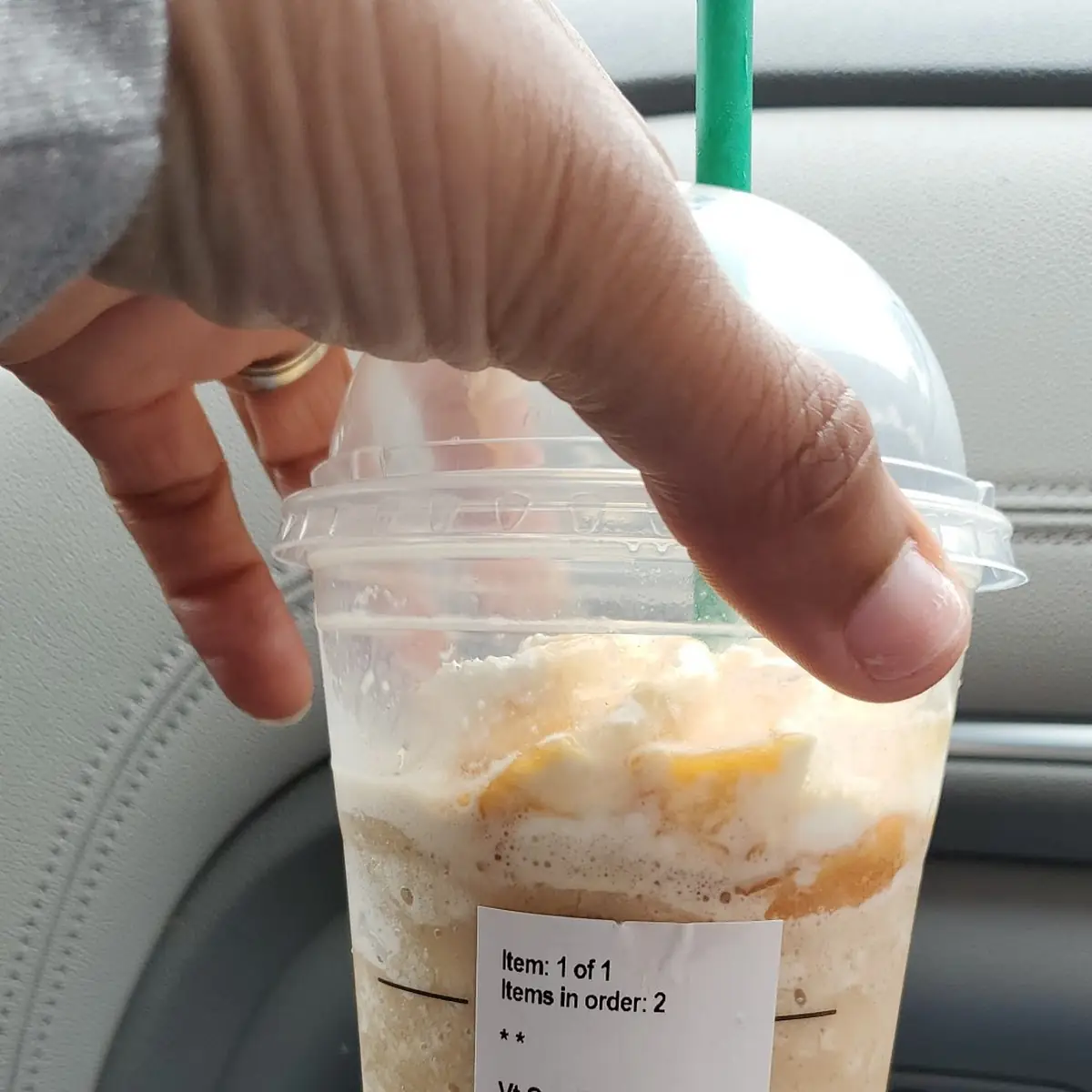 Caramel Frappuccino Blended Beverage