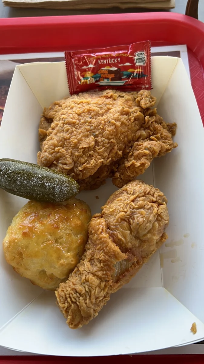 Fried Chicken Jalapenos Biscuit