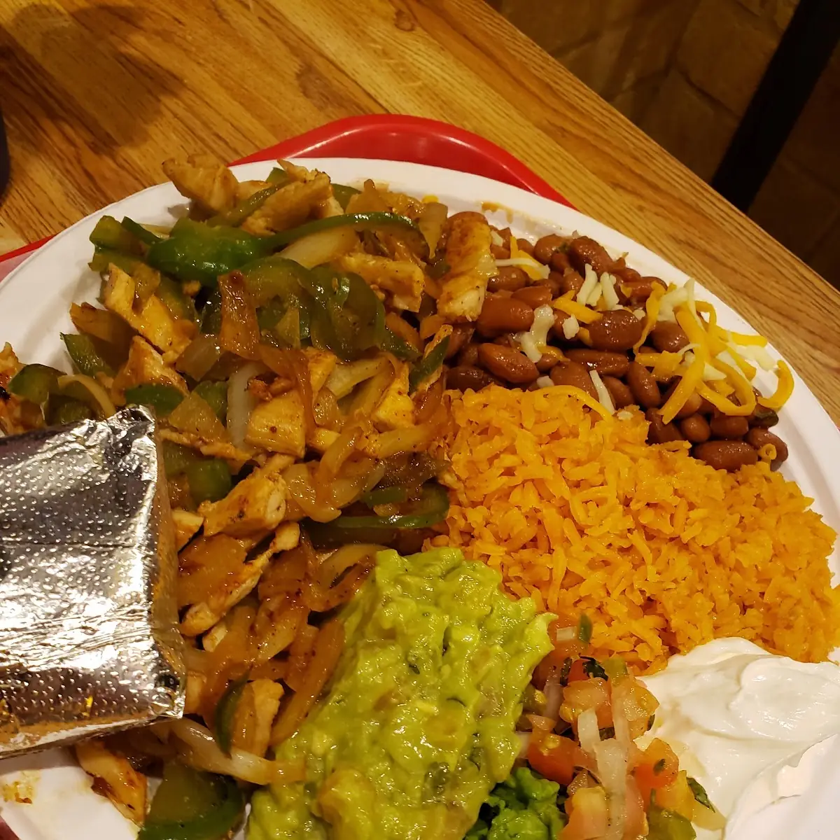 Chicken Fajita Plate 12