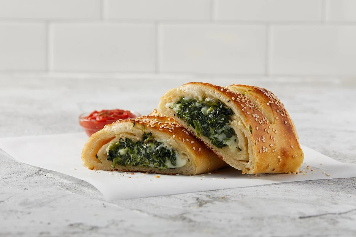 Spinach & Cheese Stromboli