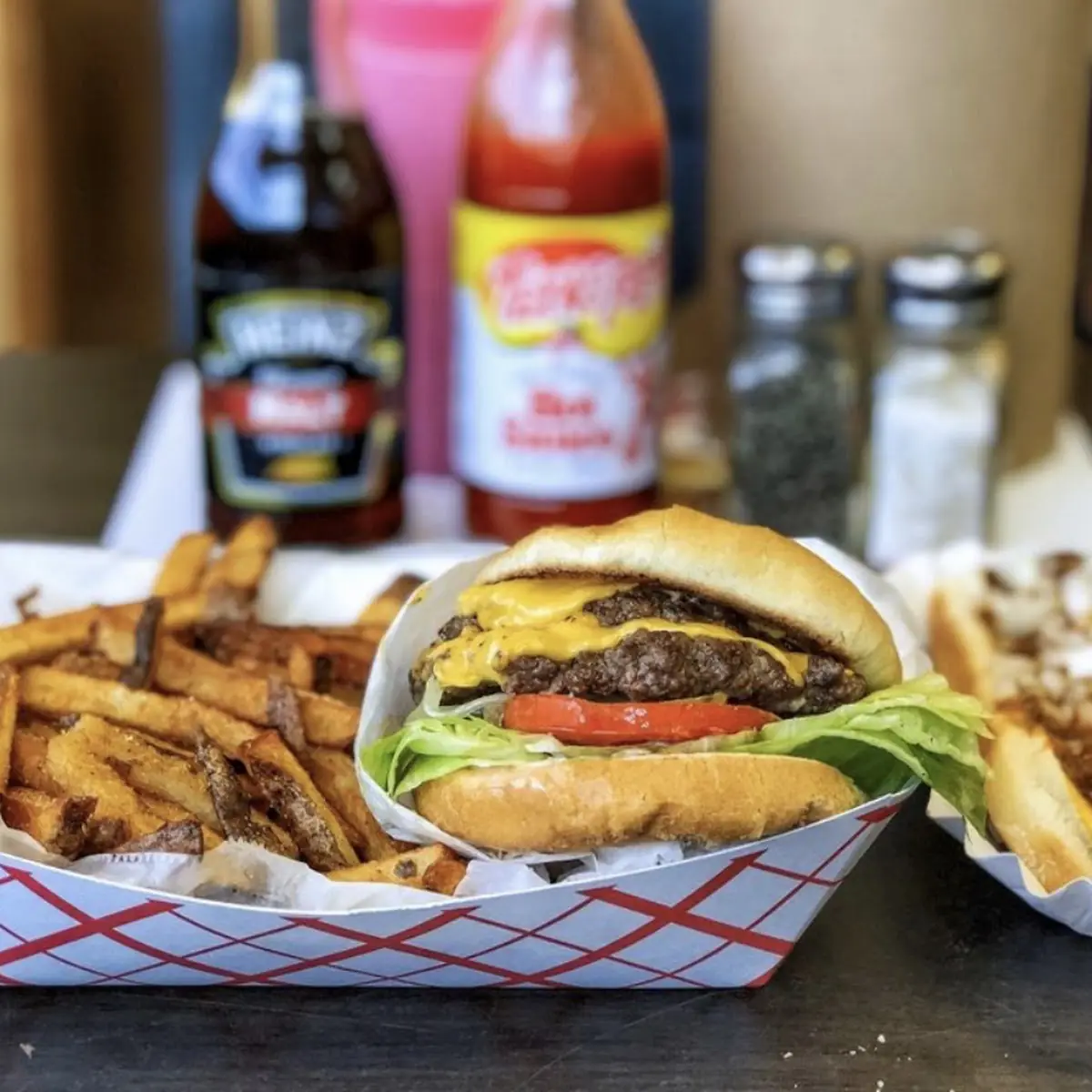 Deluxe Double Cheeseburger