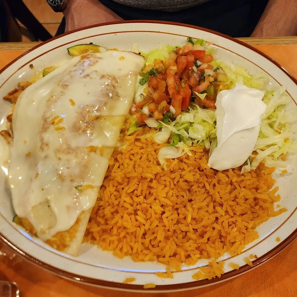Chile Relleno Rice and Beans