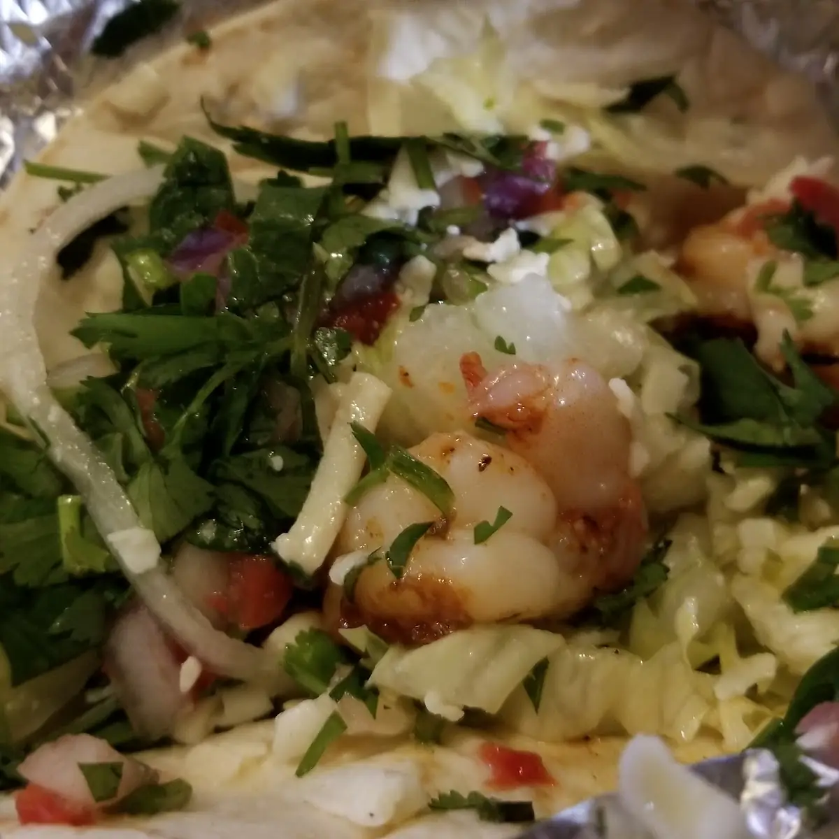 Shrimp Soft Taco