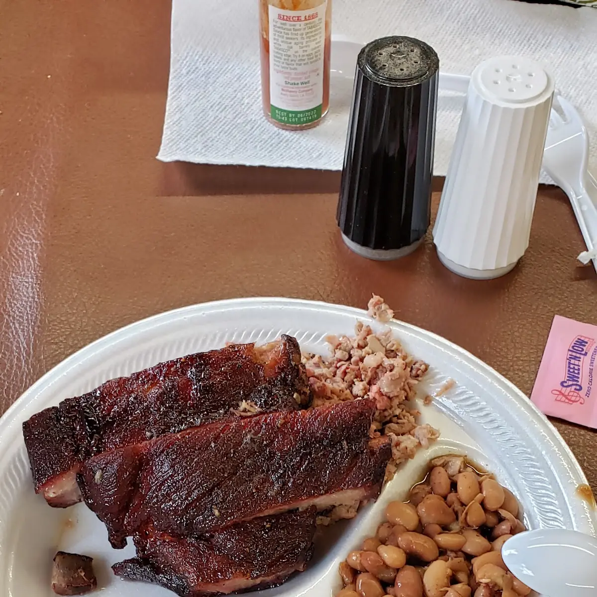 2 Meat Plate Ribs and Chopped Beef Brisket
