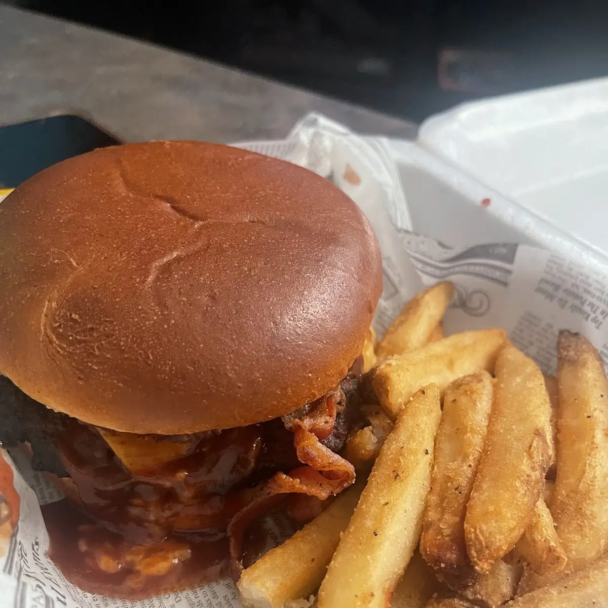 Bacon Cheddar Burger