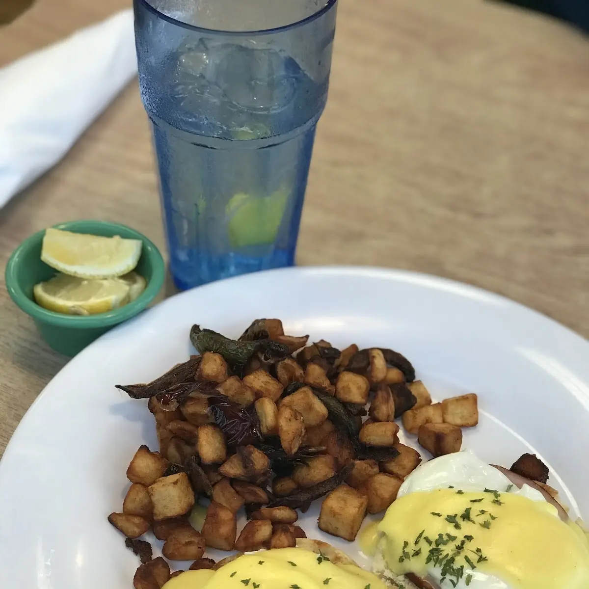 Corned Beef Hash Benedict - Delivery