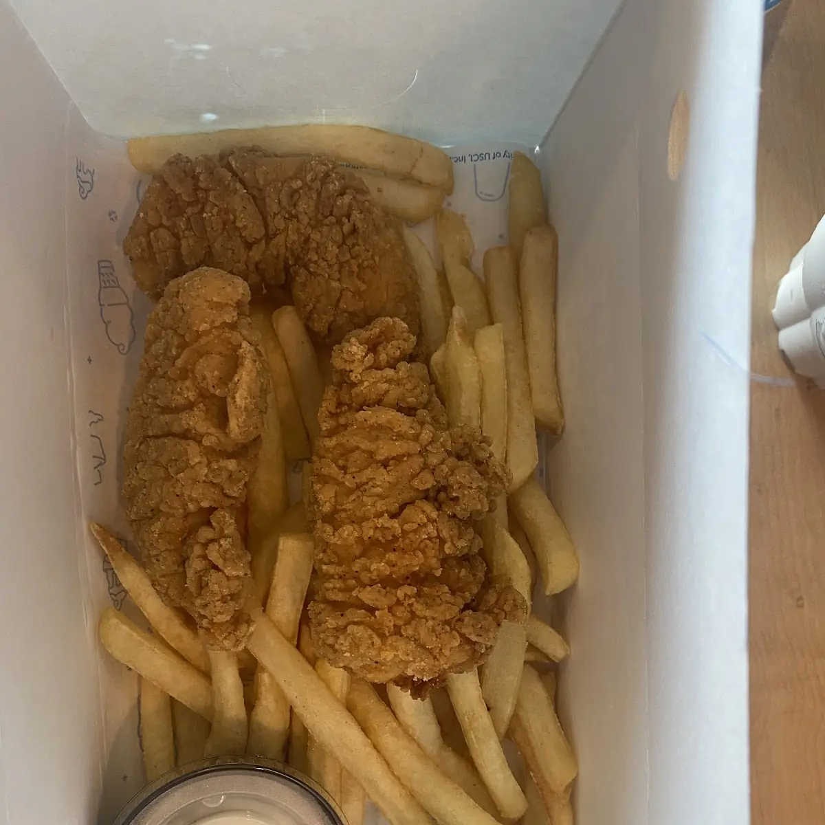 3 Piece Chicken Strip Basket