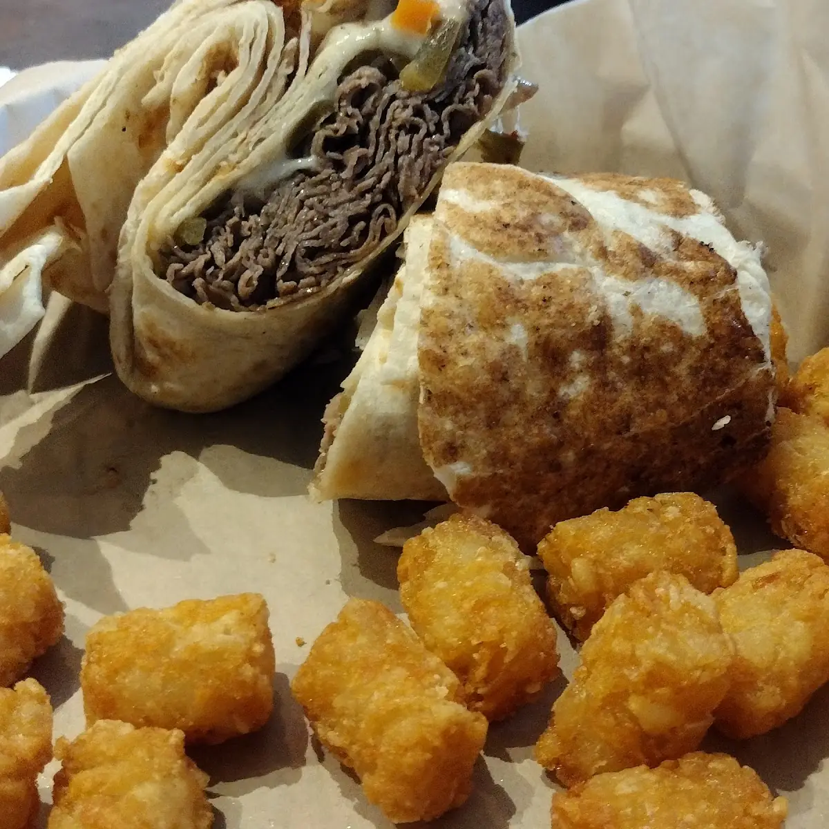 Cheese Steak Wrap