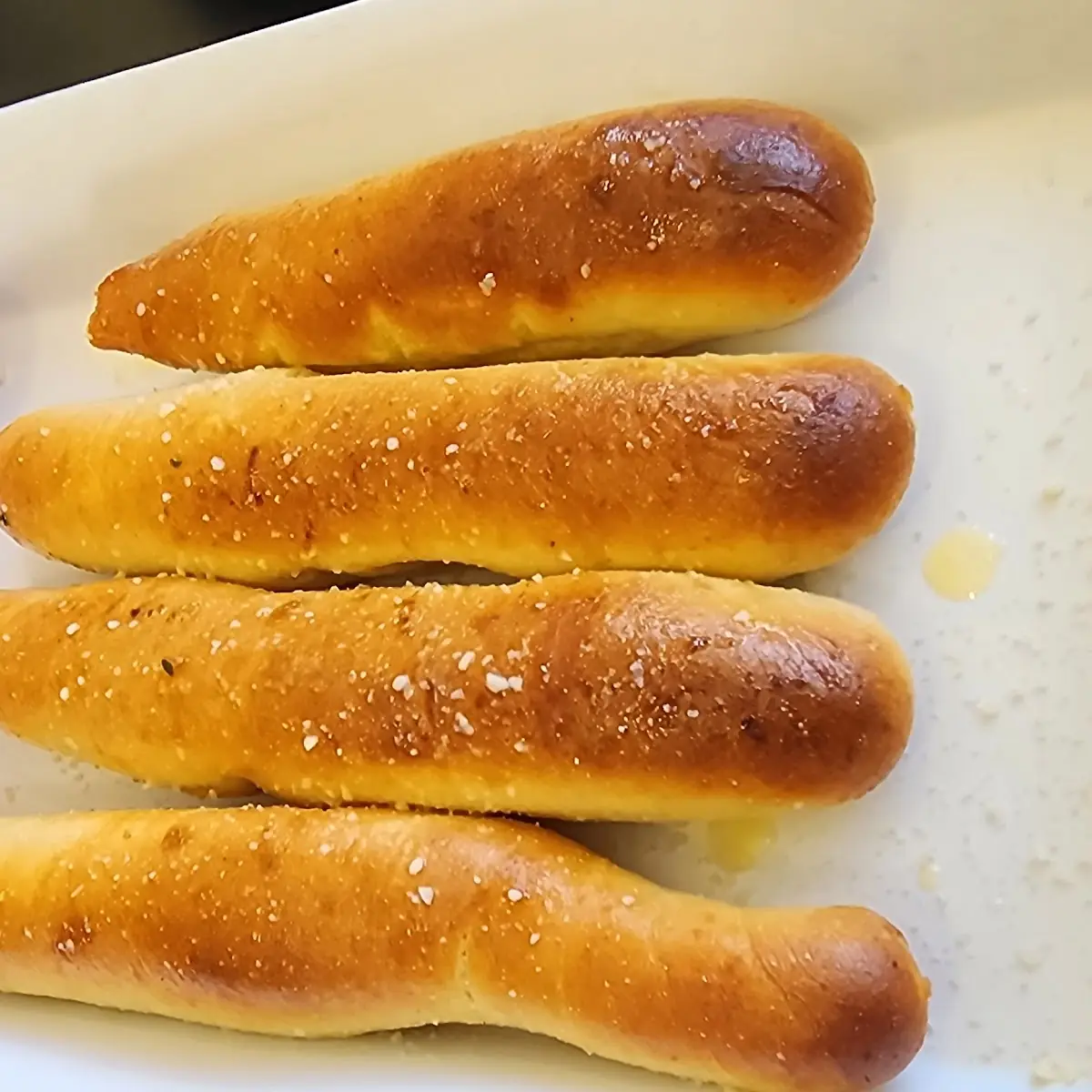Oven Baked Garlic Breadsticks