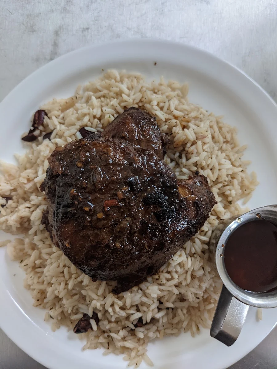 Brown Stewed Chicken Meal