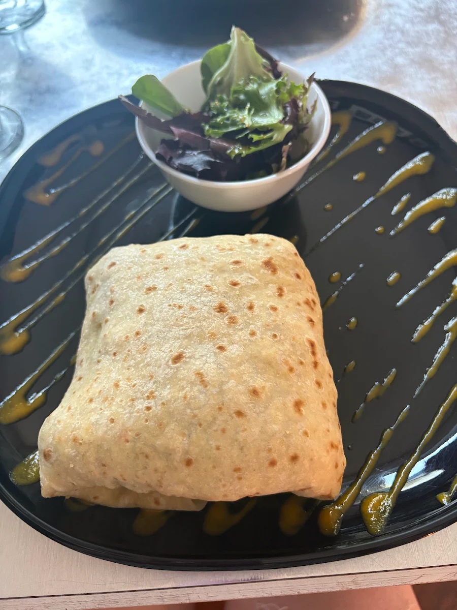 Chicken and Potato Roti, Sweet & Sassy (Authentic Caribbean/Fusions Breakfast)