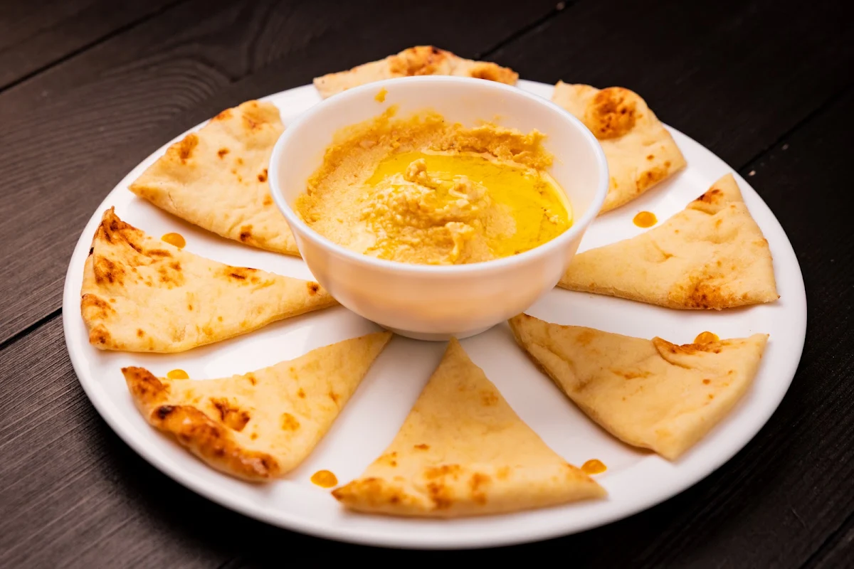 Hummus & Naan Bread, Sweet & Sassy (Authentic Caribbean/Fusions Breakfast)