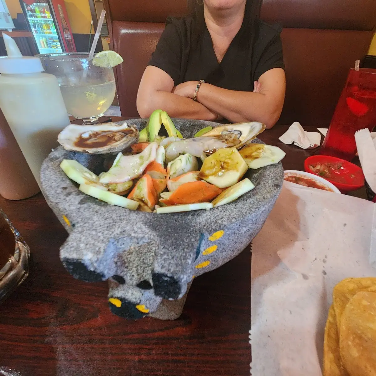 Seafood Molcajete