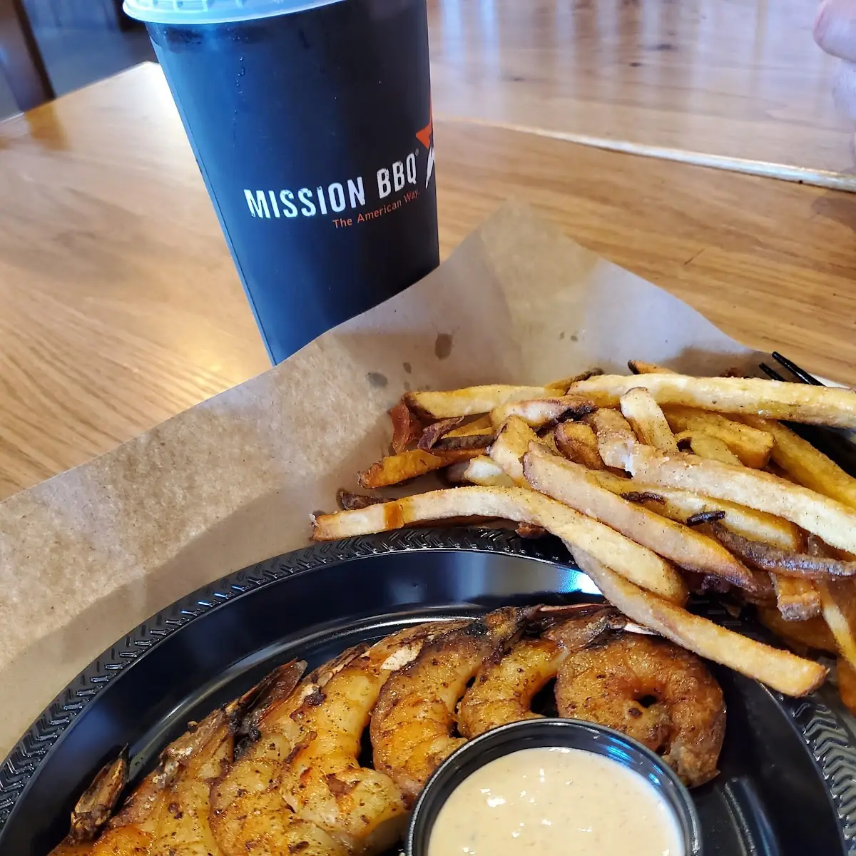 BBQ Shrimp Plate
