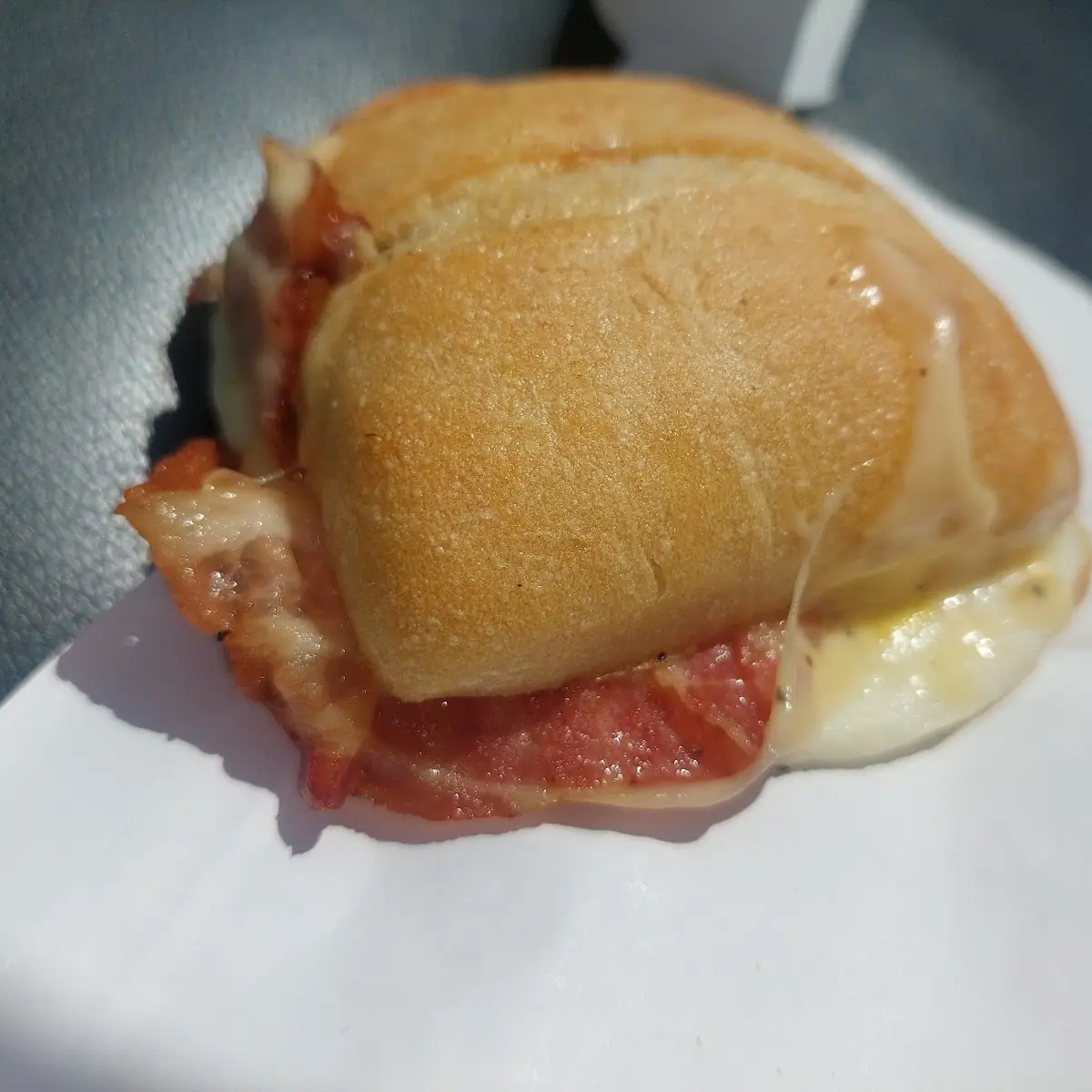 Bacon & Egg Gouda Tuscan Roll