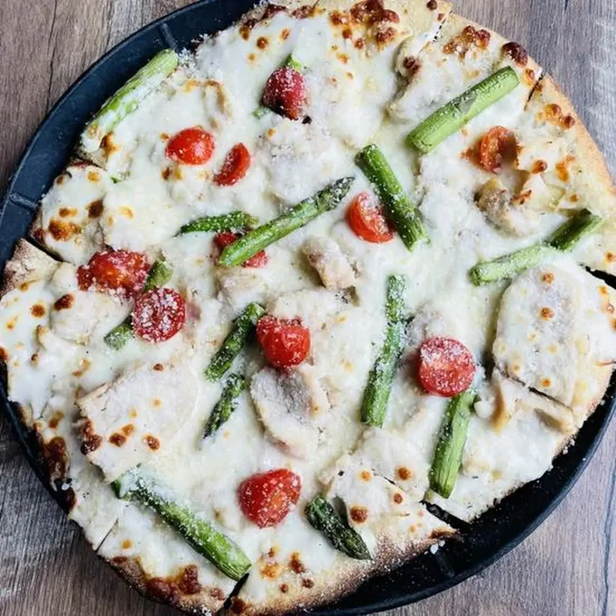 Chicken Caesar Pizza