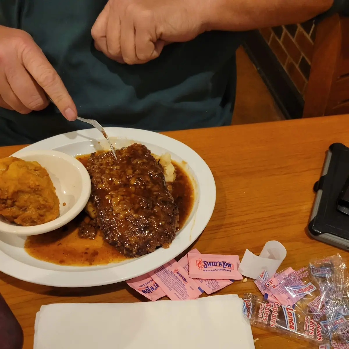 Country Fried Steak with Mashed Potatoes