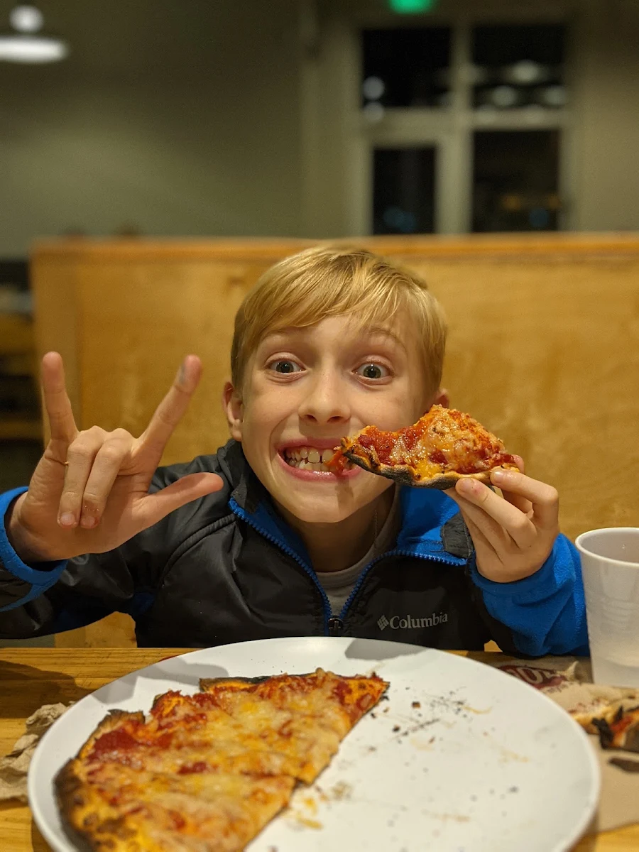 Pepperoni Pizza with Non Dairy Cheese