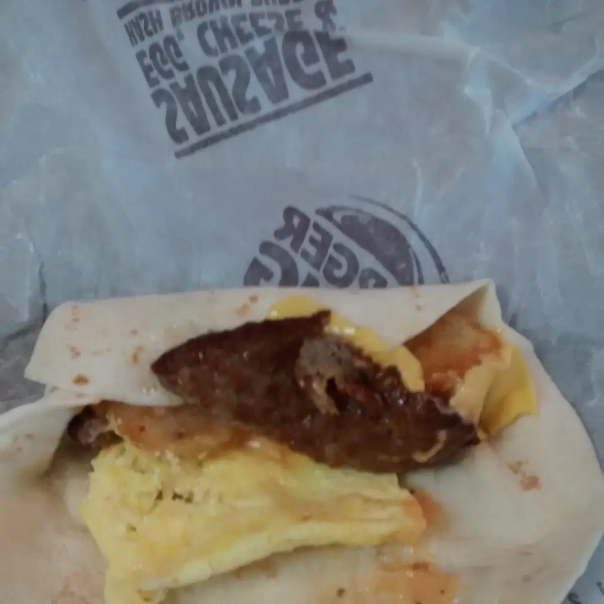 Sausage Egg Biscuit