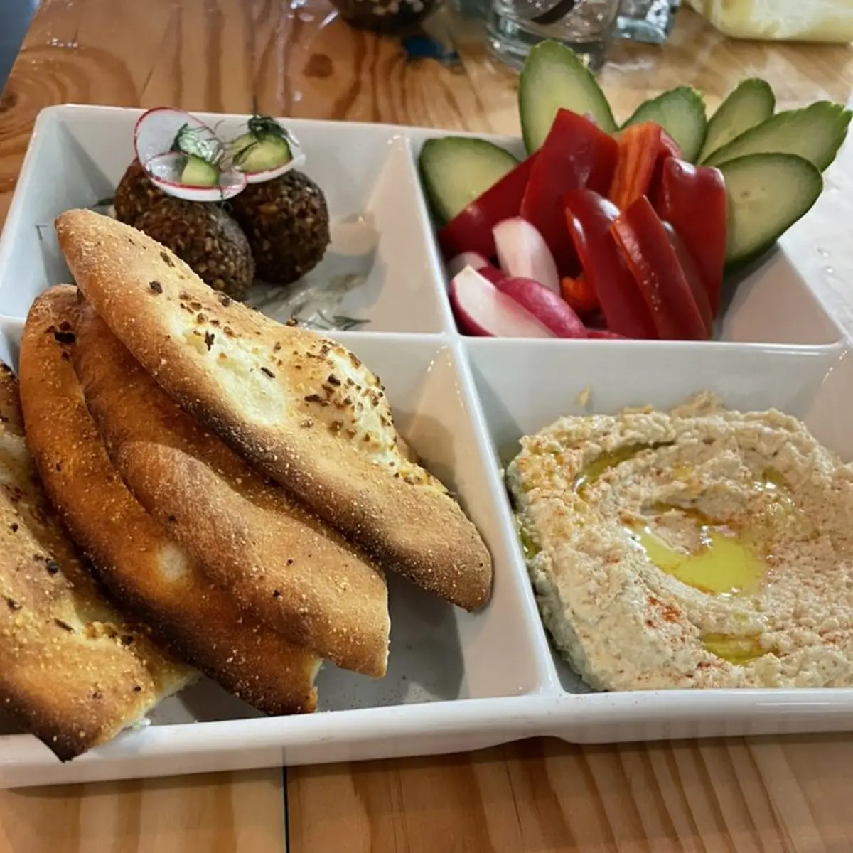 Hummus and Bread