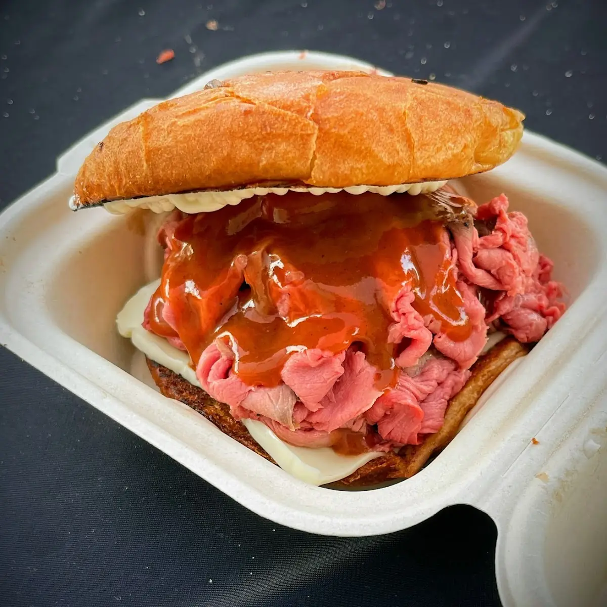 Hot Roast Beef Sandwich