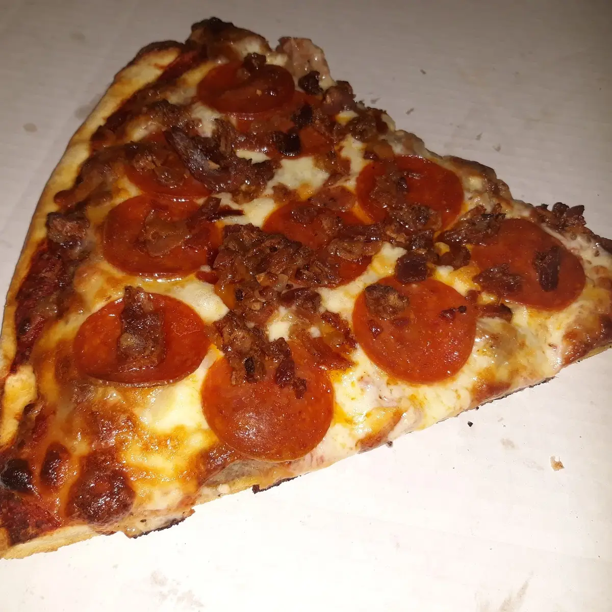 Sausage Pizza Slice