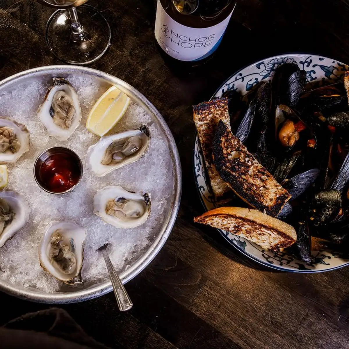 Raw Oysters