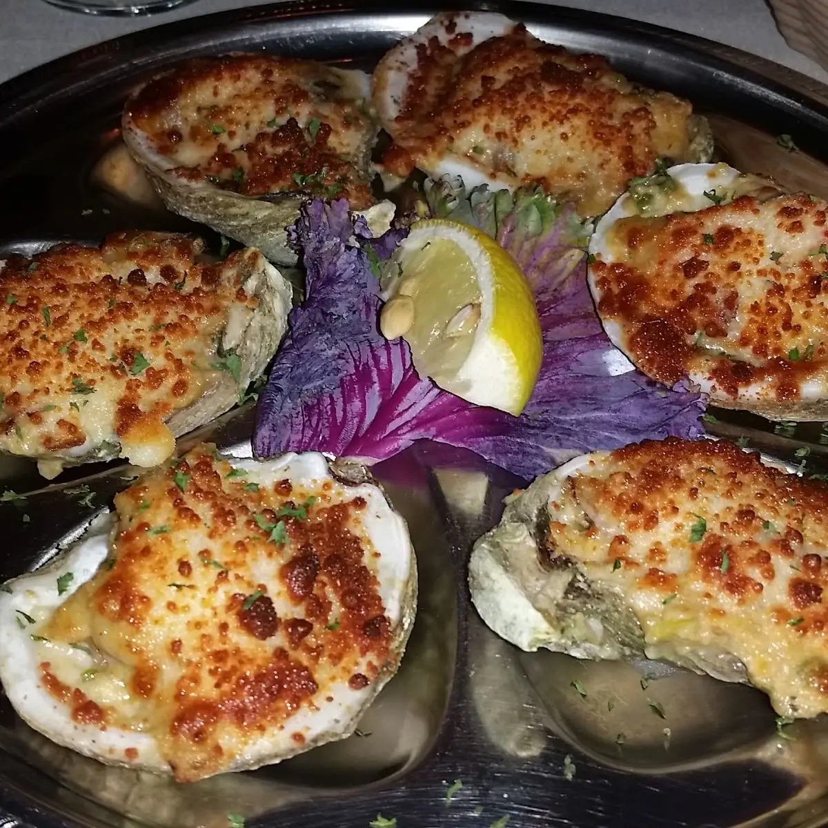 Oysters Rockefeller
