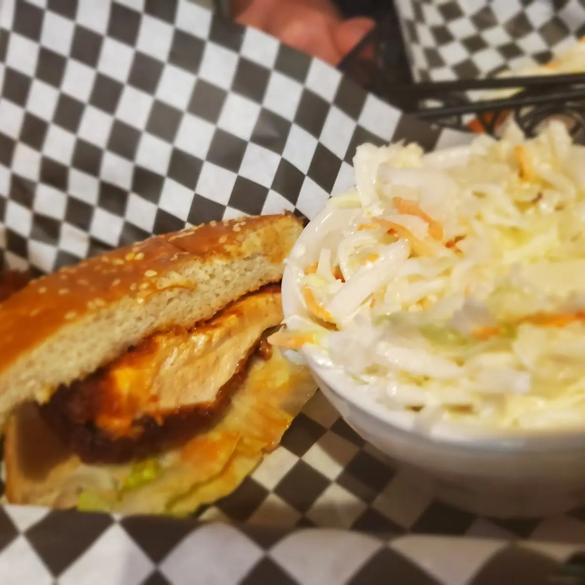 Buffalo Chicken Sandwich Coleslaw