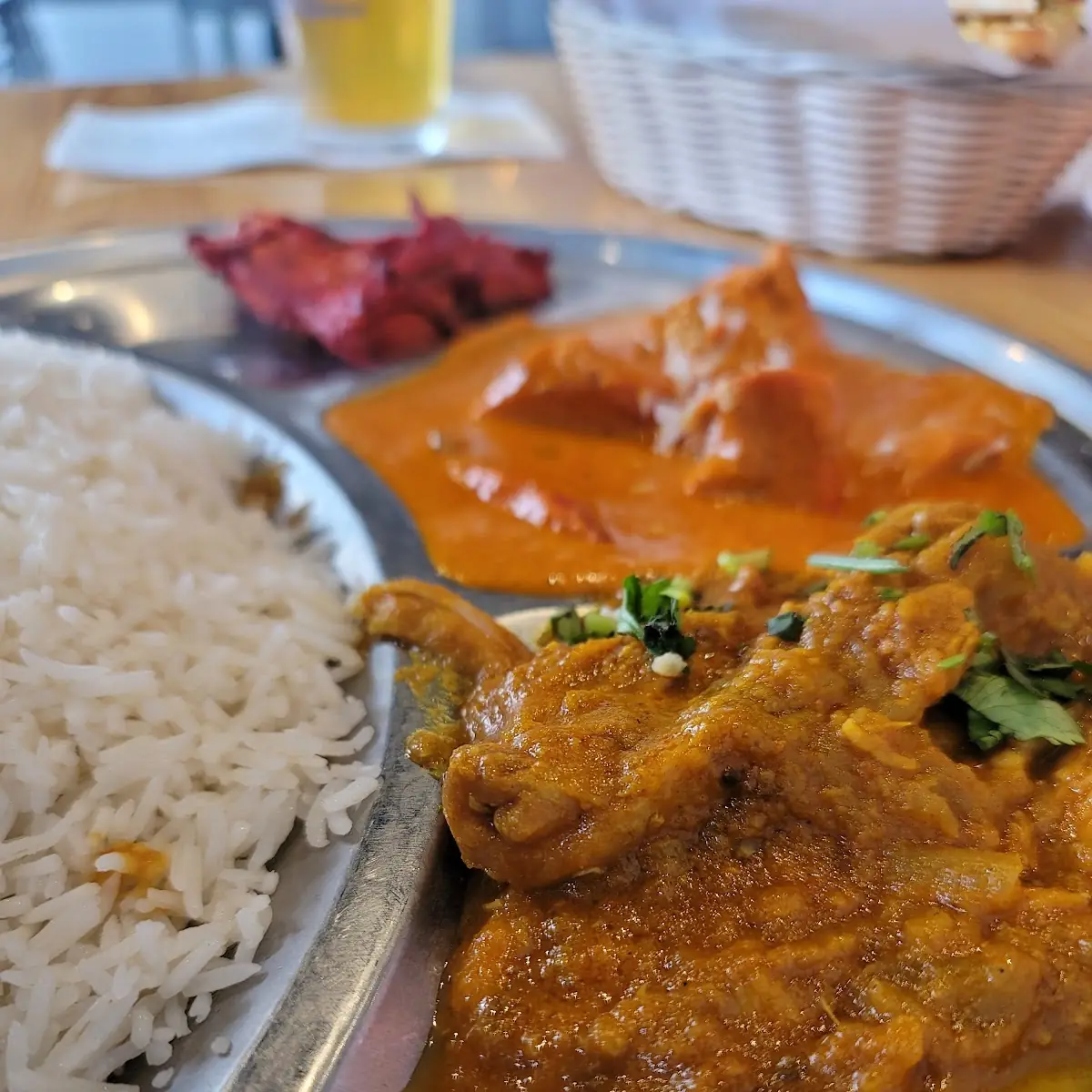 Garlic Chicken and Curry Chicken