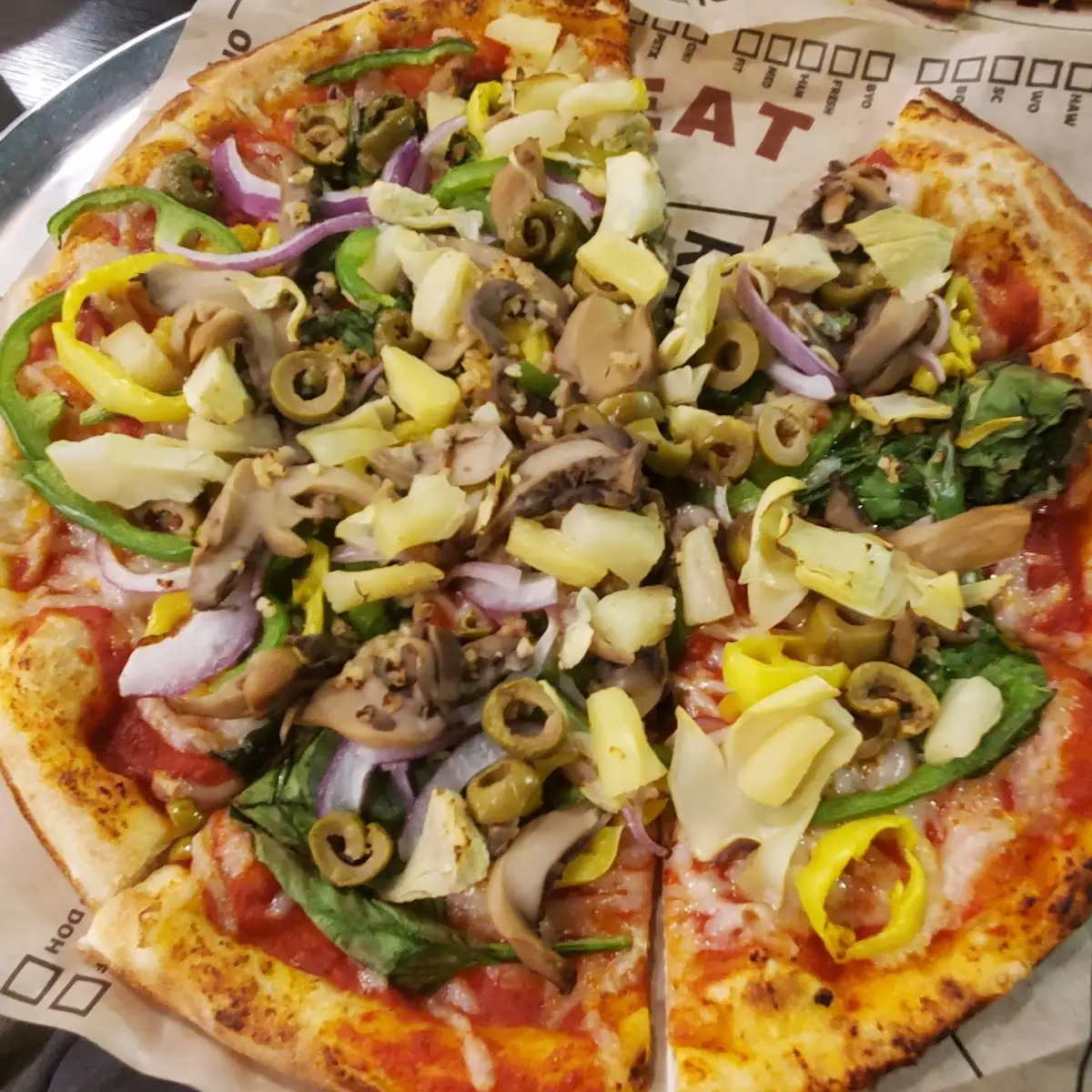 Personal Vegan Pizza