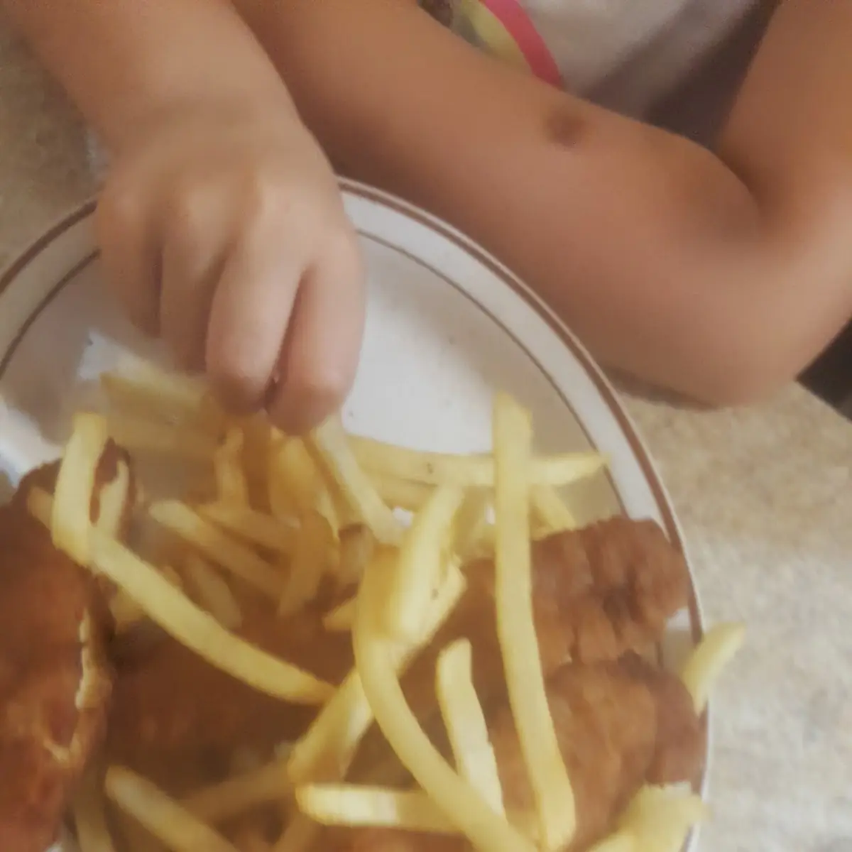 Chicken Strips and Fries