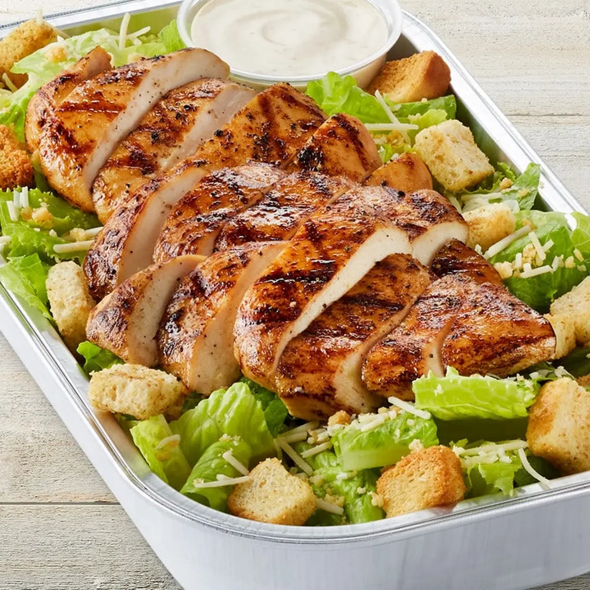 Fridays House Salad with Chicken Party Tray