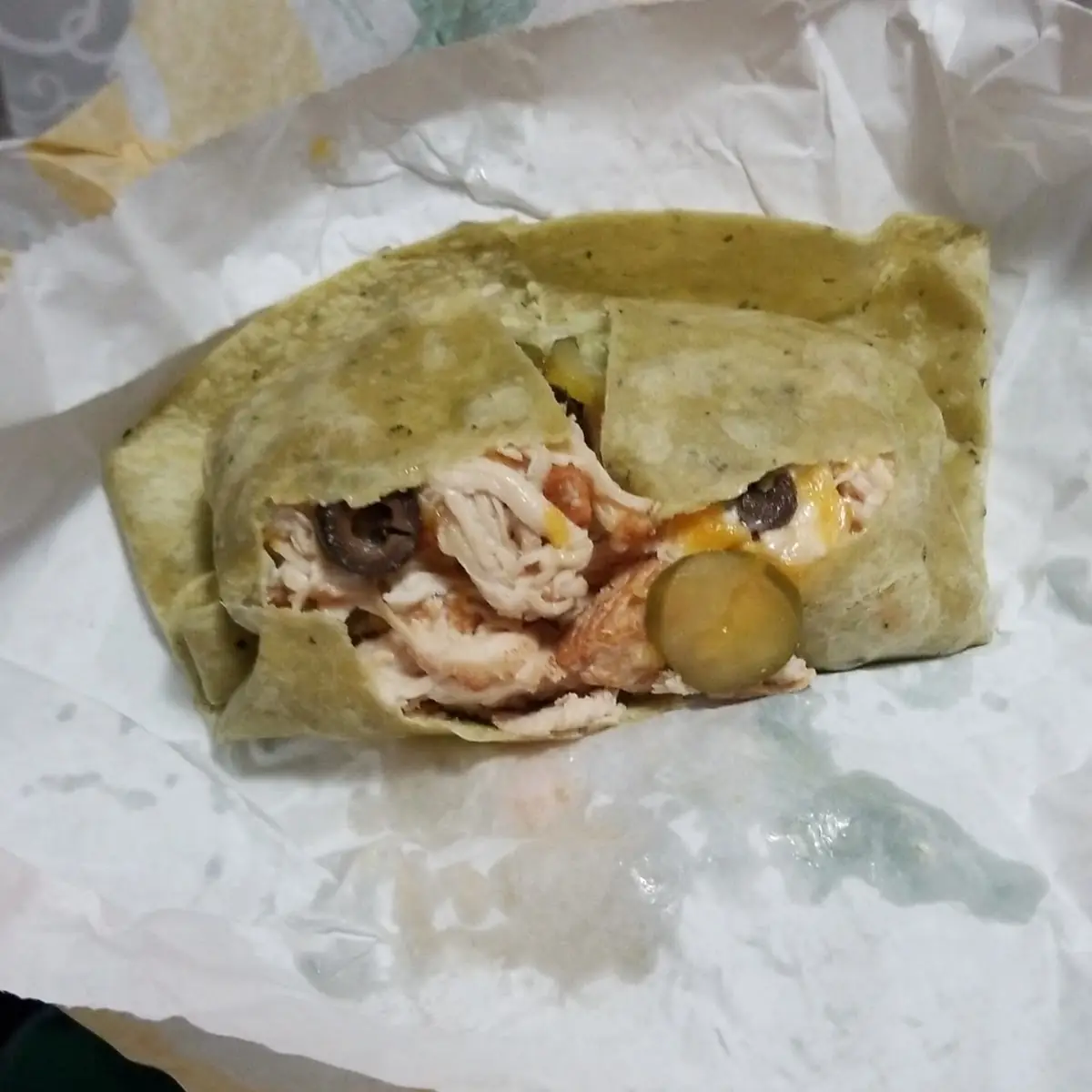 Chicken Caesar Wrap