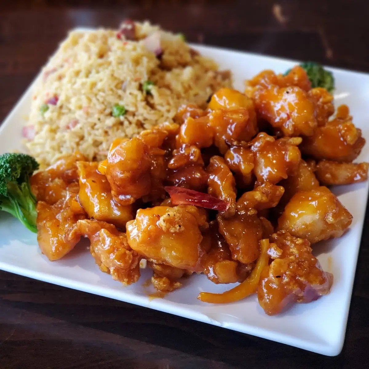 Orange Chicken Lunch Special
