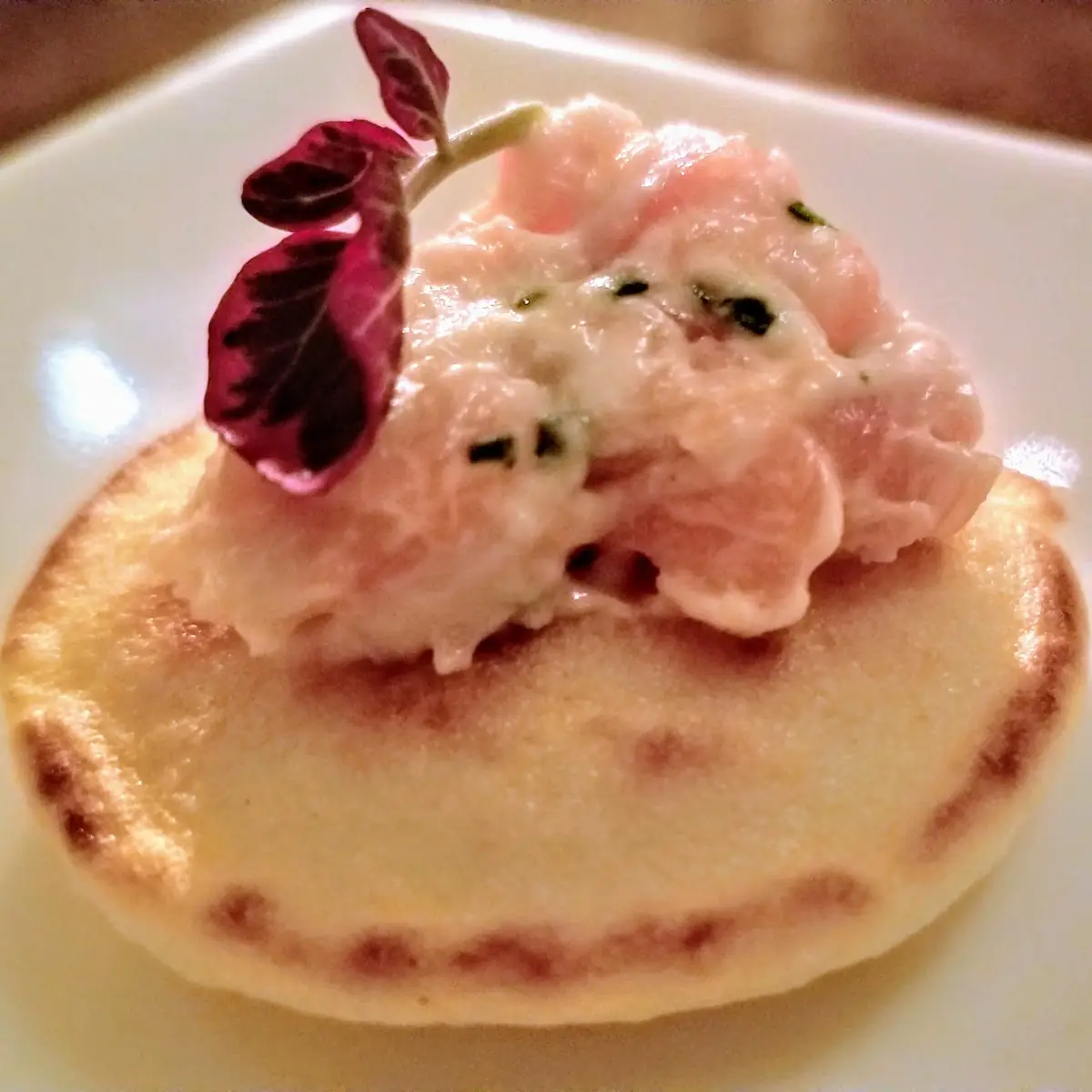 Smoked Salmon Blini