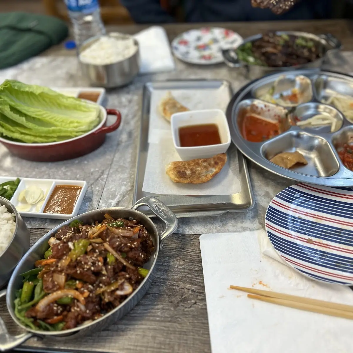 Beef Bulgogi with Sides