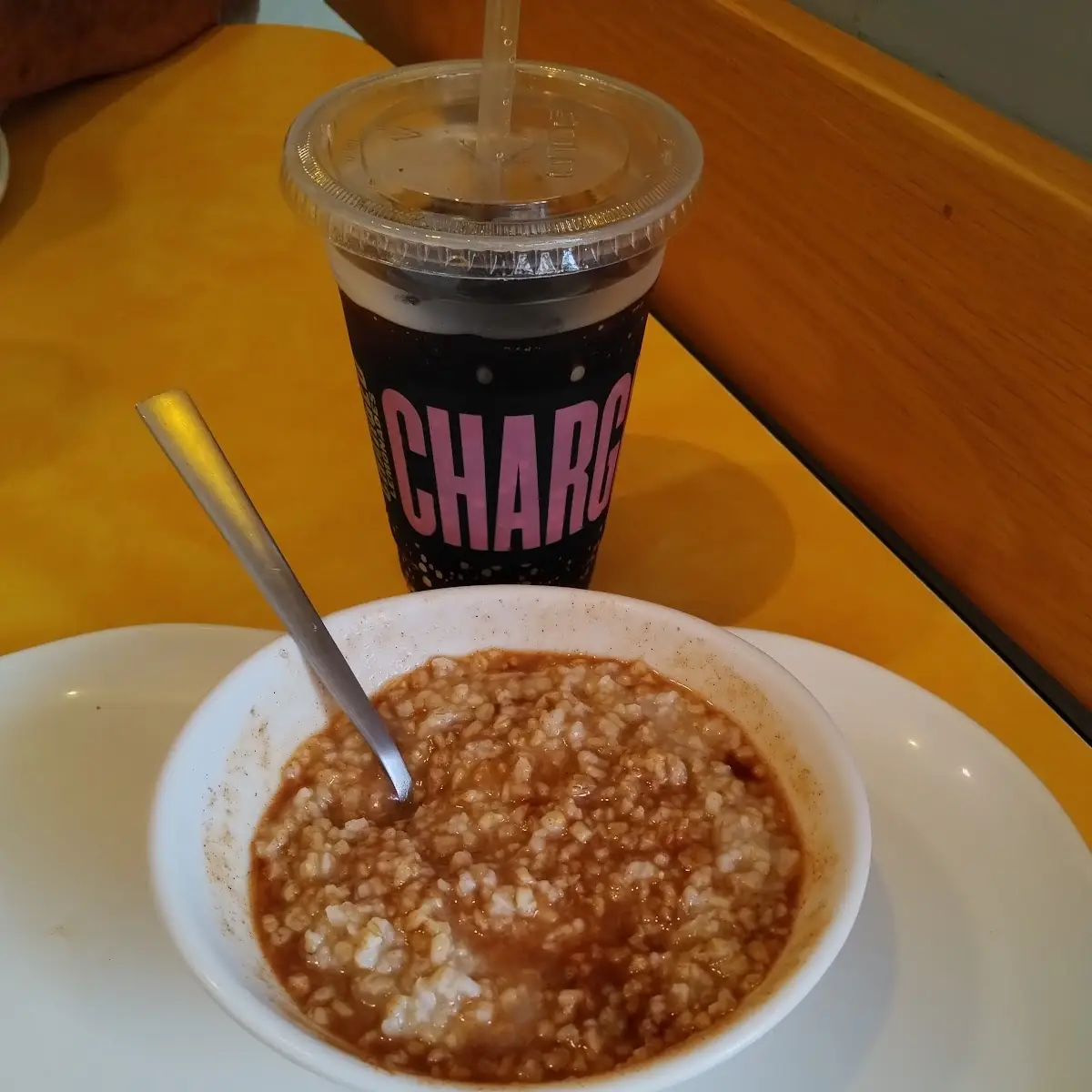 Oatmeal with Cinnamon Sugar