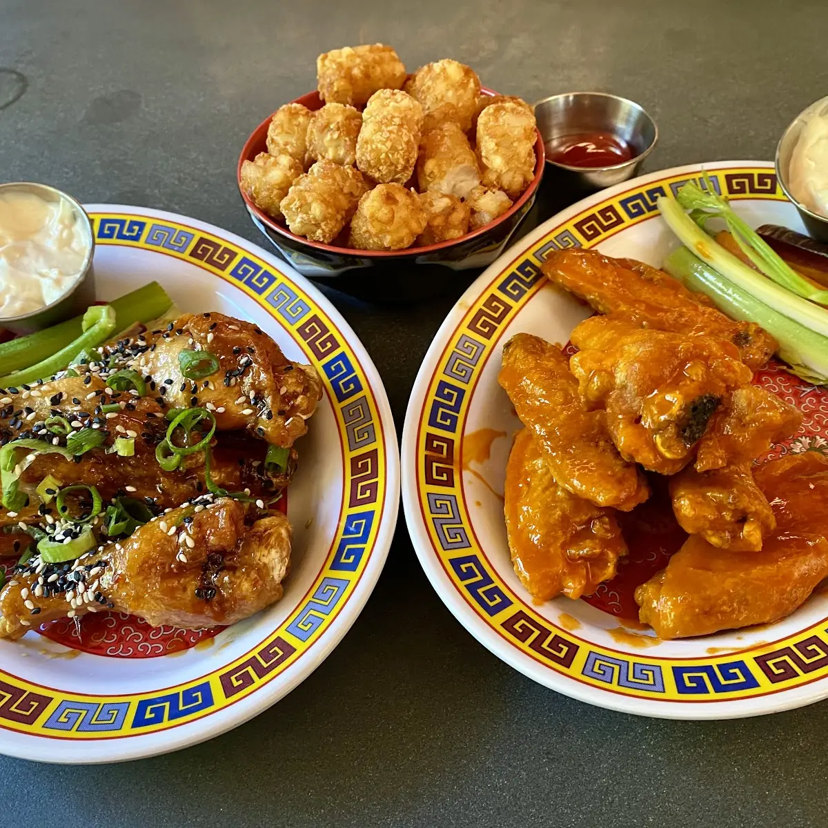 Wings and Tots