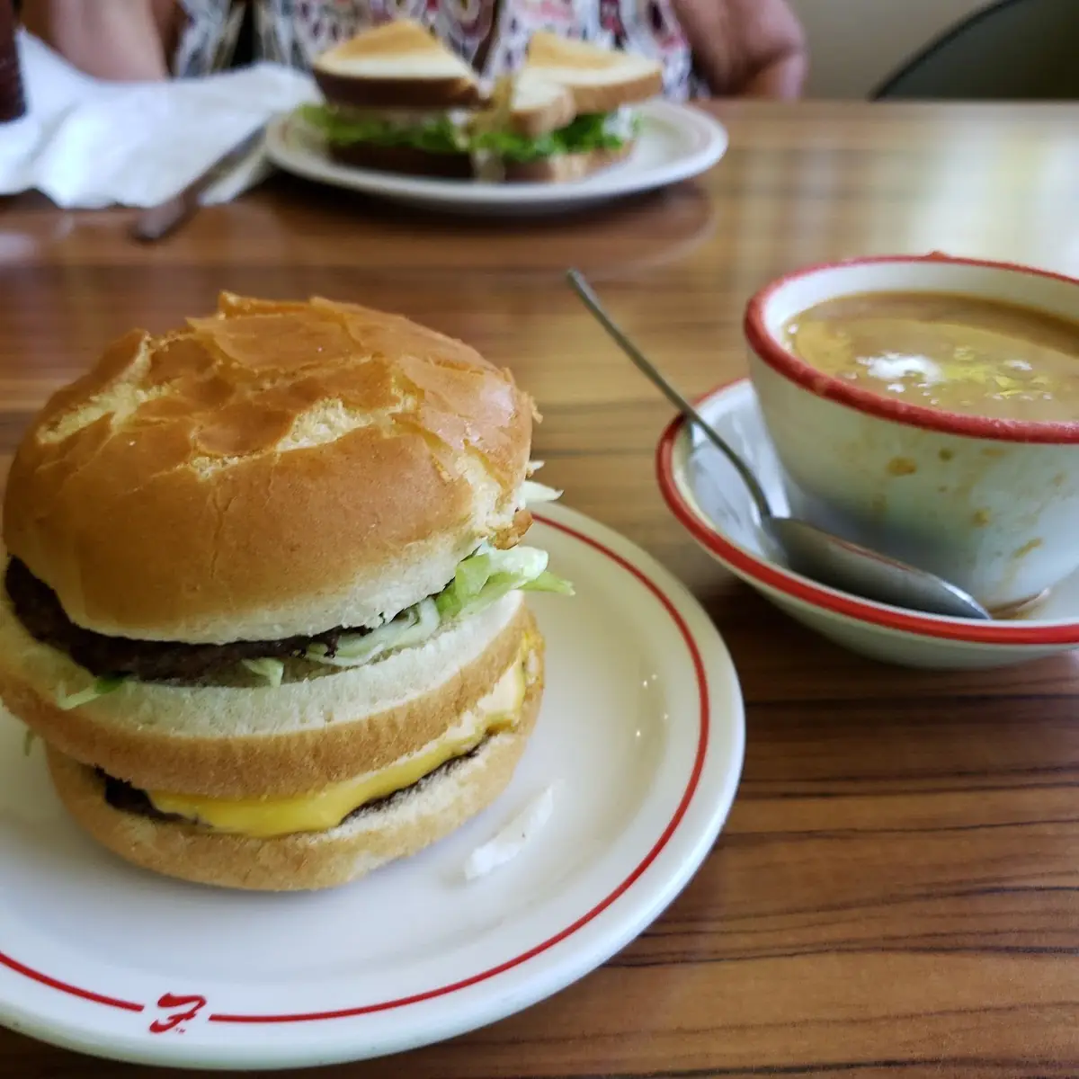 Big Boy and Vegetable Soup