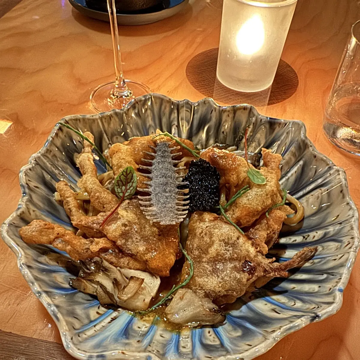 Tempura Soft Shell Crab & Udon