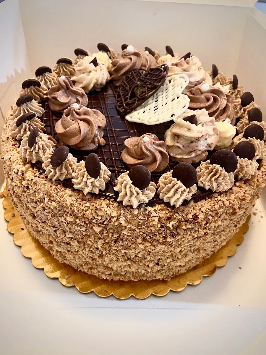 Hazelnut Chocolate Cake