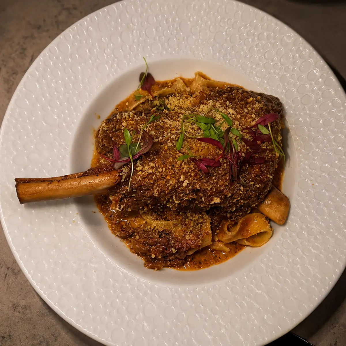 Lamb Shank Pappardelle