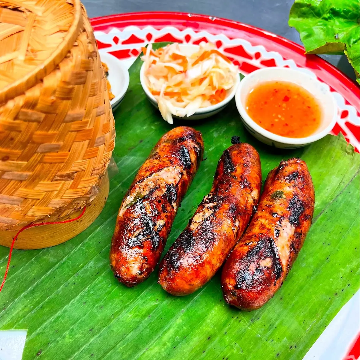 Sai Gawk Lao Sausages