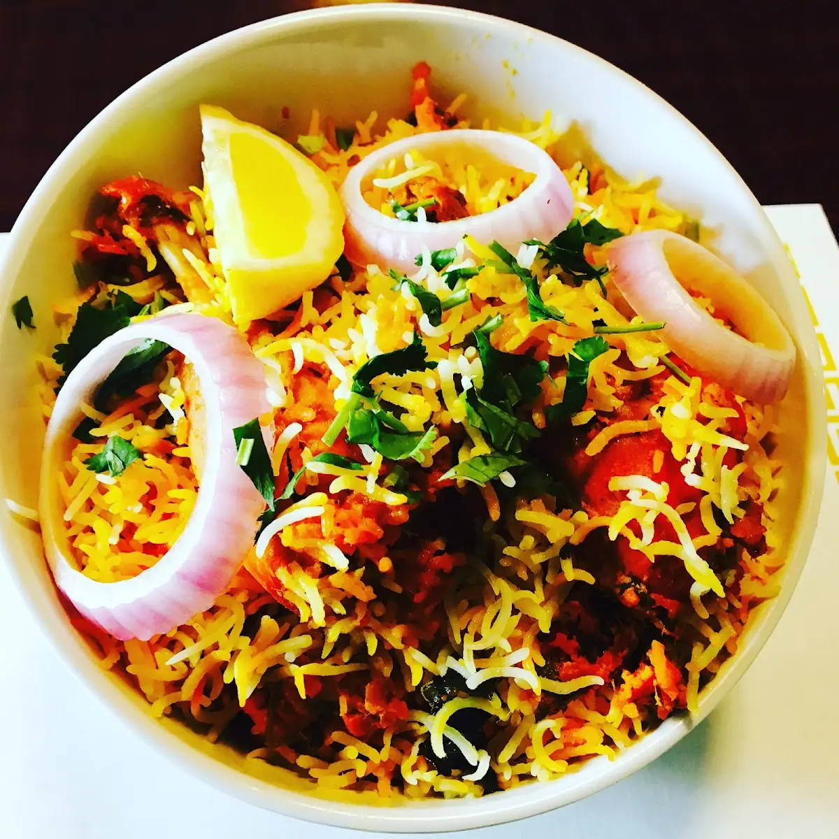 Basmati Rice Biryani with Boiled Egg