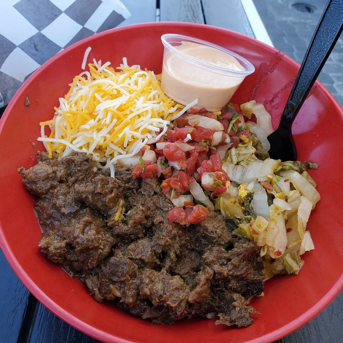 Short Rib with Kimchi Bowl