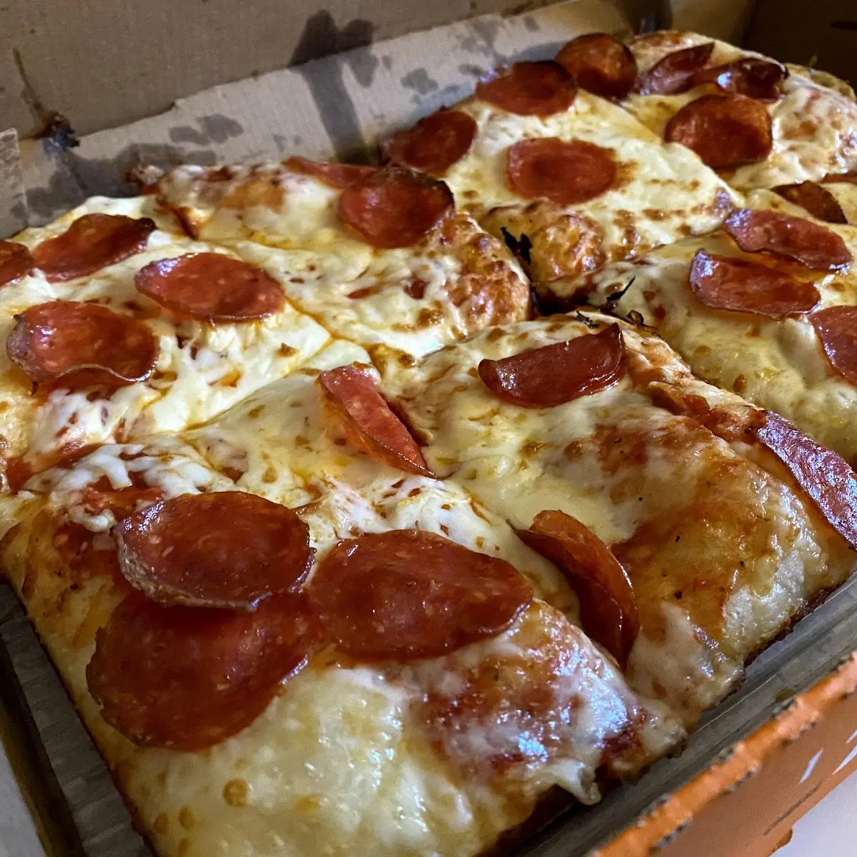Deep Dish Pepperoni Pizza