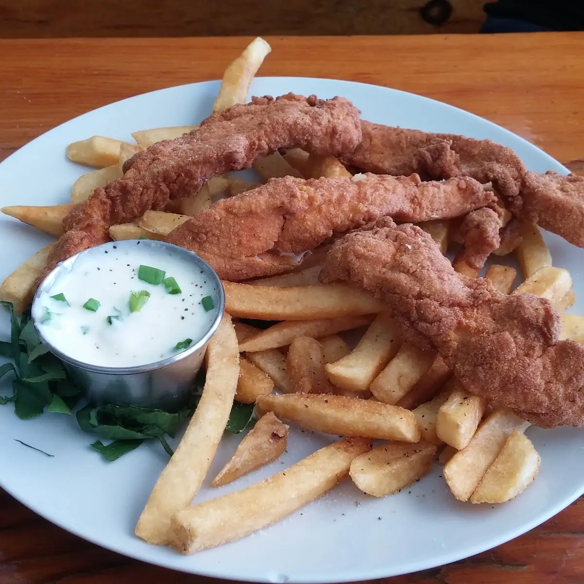 Chicken Strips and Fries