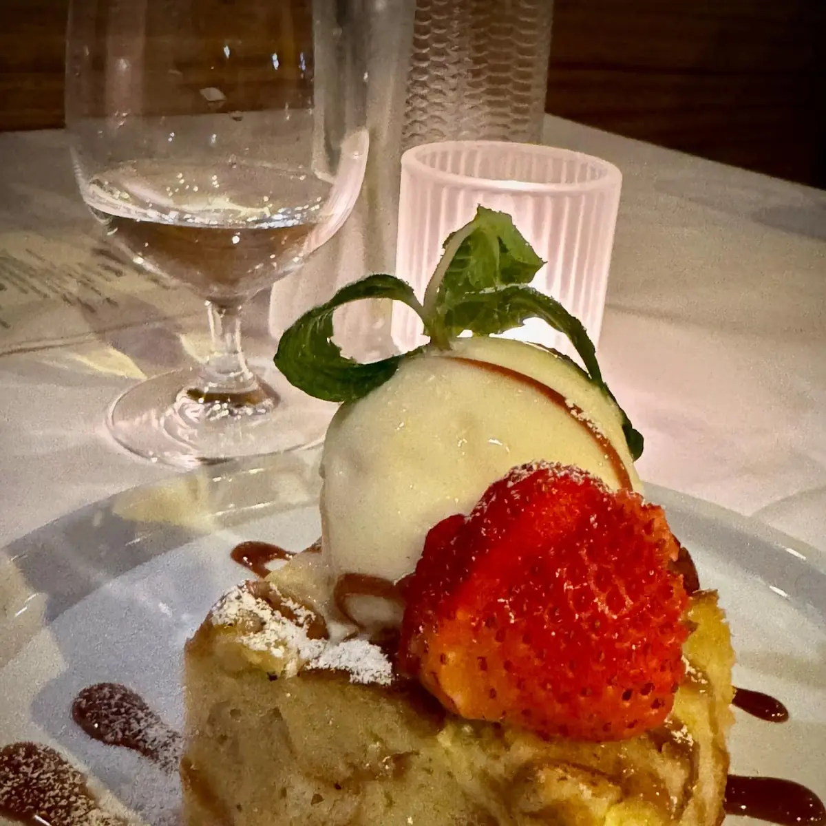 Rum Raisen Bread Pudding